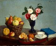 Henri Fantin-Latour Still Life painting